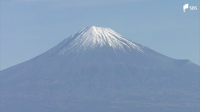 “最強寒波”で富士山頂は−26.8℃　今季最低の気温でも…マイナスにならない “暖かい”静岡の冬　|　静岡のニュース | SBSNEWS | 静岡放送