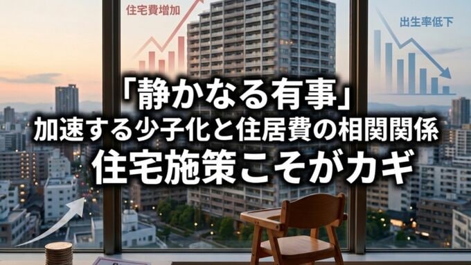 「静かなる有事」加速する少子化と住居費の相関関係…住宅施策がカギ　|　福岡のニュース｜RKB NEWS｜RKB毎日放送