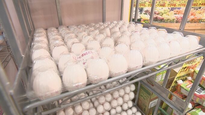 卵の価格が鳥インフル影響などで最高値更新　1パックあたり309円