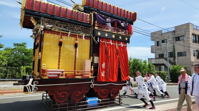 「中津祇園」 4年ぶり通常開催 祇園車13台が城下町を巡行　大分　|　大分のニュース｜OBS NEWS｜大分放送