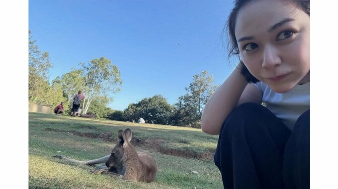 【 村重杏奈 】　オーストラリアで詰め込み撮影　「コアラTime 5分　カンガルーTime3分でした！」　最新写真集発売に　「500万冊くらい売れてほしい」|TBS NEWS DIG