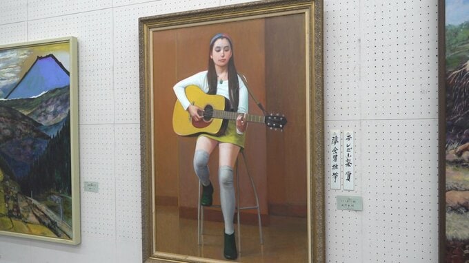 一般公募から選ばれた油彩や水彩、日本画など幅広い分野の作品を展示　山梨県立美術館　|　山梨のニュース | ＵＴＹテレビ山梨