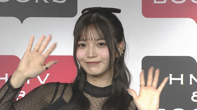 【黒嵜菜々子】今年の目標は「東京ドームで始球式」カレンダーの表紙は「顔が可愛いしナイスバディ」|TBS NEWS DIG