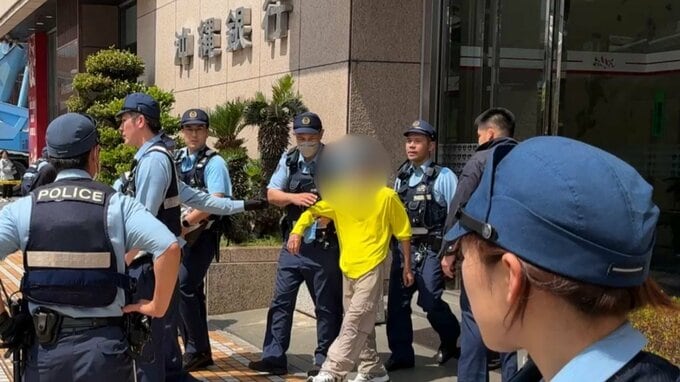 【速報】銀行で強盗未遂　刃物を示して現金を要求か　男の身柄を確保　那覇市の中心街|TBS NEWS DIG