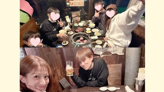 【辻希美＆杉浦太陽】一家6人で焼肉「4人子育ての大変を乗り越えて今の幸せ」　今や子どもたち4人で一卓を占める ”成長”|TBS NEWS DIG