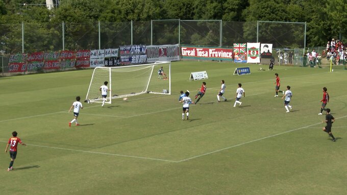 サッカーJFL第12節　高知ユナイテッドSC１対０でFCマルヤス岡崎に勝利！2位との勝ち点差は８となり首位独走態勢に|TBS NEWS DIG