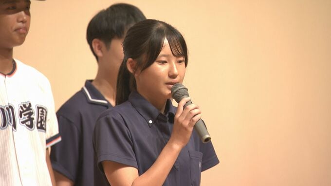 全国での活躍誓う「県の代表として優勝します！」高川学園壮行式　山口|TBS NEWS DIG