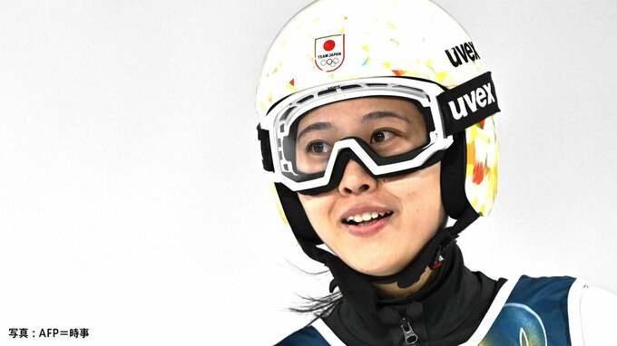 初採用のラージヒルで丸山希が8位入賞「難しい状況だったが、すごく楽しんで飛べた」髙梨沙羅は16位【ミラノ五輪】|TBS NEWS DIG