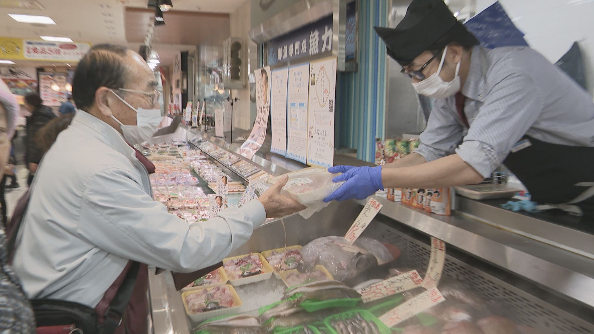 鮮魚や干物などの水産加工物を販売　デパ地下で｢ふくしま応援！水産物フェア｣　名古屋