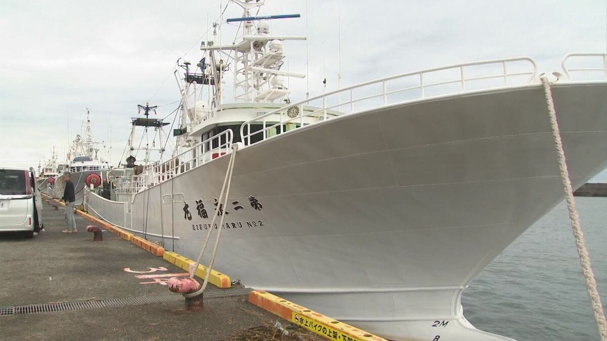 中国漁船と衝突した鳥取県の漁船 自力で帰港 現場は隠岐諸島北西約37