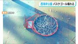 故意か劣化か?! 公園のバスケットボールゴールが壊れたままに… 新潟市西海岸公園|TBS NEWS DIG