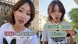 【 上枝恵美加 】〝スペインを感じる=アイスコーヒー〟こぼさず一気に注ぐ技は「もうプロ」 昨年11月にスペイン人男性と国際結婚|TBS NEWS DIG