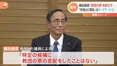 細田議長「票の差配お願いせず」 旧統一教会への依頼を否定| TBS CROSS DIG with Bloomberg