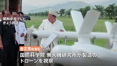 金正恩総書記「一日も早く装備を」 攻撃用ドローンを視察　AI技術の積極的導入の方針示す| TBS CROSS DIG with Bloomberg