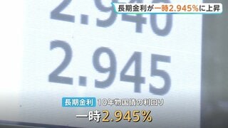 約30年ぶりの高水準 長期金利が一時2.945％に 中東情勢の不透明感により原油の先物価格上昇しインフレ加速の見方| TBS CROSS DIG with Bloomberg