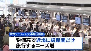 今年のGW旅行者数は国内・海外ともに増える見通し　円安や物価上昇を意識した“駆け込み”も| TBS CROSS DIG with Bloomberg