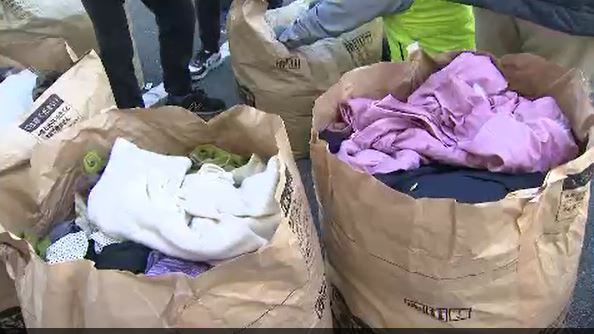 ３０キロの古着で５人の生命を守ることができる…古着を回収して開発途上国の子どもたちにポリオワクチンを！経営者などでつくるロータリークラブが活動に協力|TBS NEWS DIG