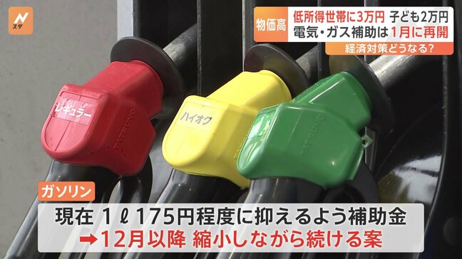 ガソリン補助金“延長”めぐり議論難航か 政府の経済対策案「今年12月以降縮小しながら続ける」に国民民主党・玉木代表「代替措置のない縮小は受け入れられない」|TBS NEWS DIG