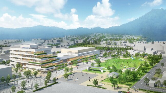 倉敷市児島地区の公共施設再編整備 新たに建設される複合施設の安全祈願祭 2028年3月末に完成予定【岡山】|TBS NEWS DIG