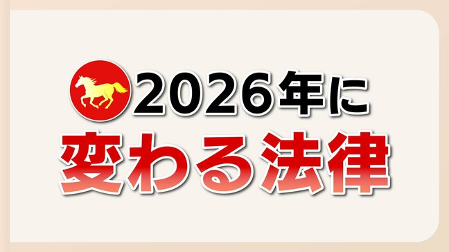 春から自転車にも「青切符」スマホ運転は反則金1万2000円！2026年に変わる法律は「カスハラ対策」企業に義務づけも|TBS NEWS DIG