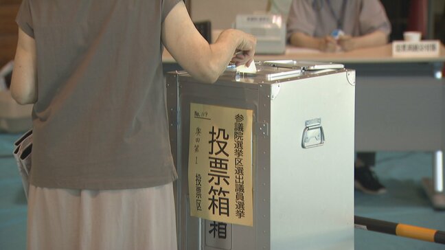 参院選富山選挙区(2025年7月)25歳から29歳は52.55%…前回よりも14.80ポイント上昇 若い世代の関心高まる|TBS NEWS DIG