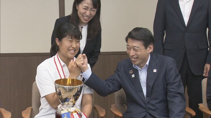 獣医めざす高校生　高１から始めたボートで頭角　全国制覇を知事に報告　　|　福岡のニュース｜RKB NEWS｜RKB毎日放送