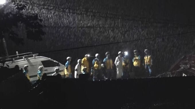 姶良市蒲生の土砂崩れ現場　行方不明の女性の捜索本格化　鹿児島|TBS NEWS DIG