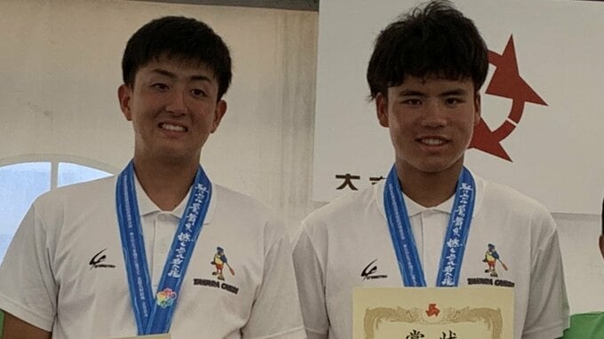 インターハイ・カヌー男子500mカナディアンペア　沢田幸太郎、小串豪（高田）が優勝　|　大分のニュース｜OBS NEWS｜大分放送