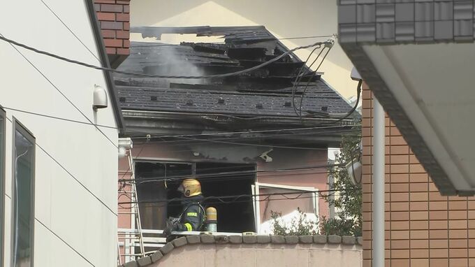 横浜市港北区で火災 焼け跡から2人の遺体 親子と連絡取れず|TBS NEWS DIG
