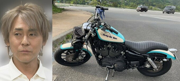 【 ヒロシ 】　愛車ハーレーで気分転換　「ベース練習しててノイローゼになりそうだから、バイク乗ったわ」「キャンプ場に行った」|TBS NEWS DIG