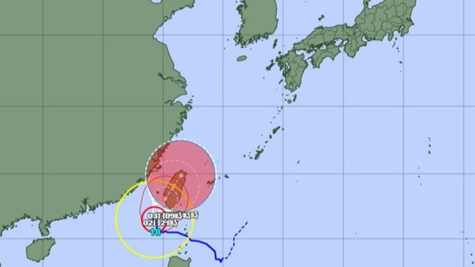 【台風情報】台風１８号　気象庁の予測詳しく　九州・沖縄に影響のおそれ【7日（月）までの雨・風シミュレーション】台風進路予想　|　鹿児島のニュース｜MBC NEWS｜南日本放送