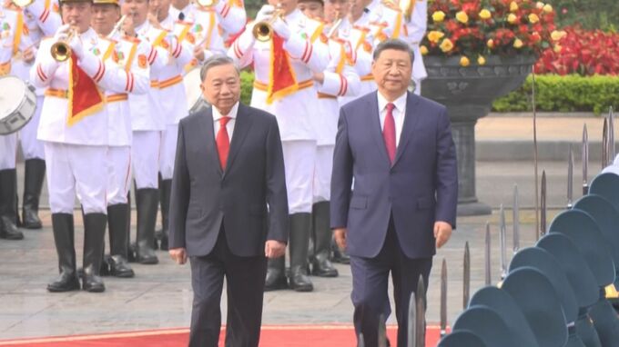 中国の習近平国家主席がベトナム訪問　トー・ラム書記長と会談　アメリカに対抗アピールする狙いも|TBS NEWS DIG