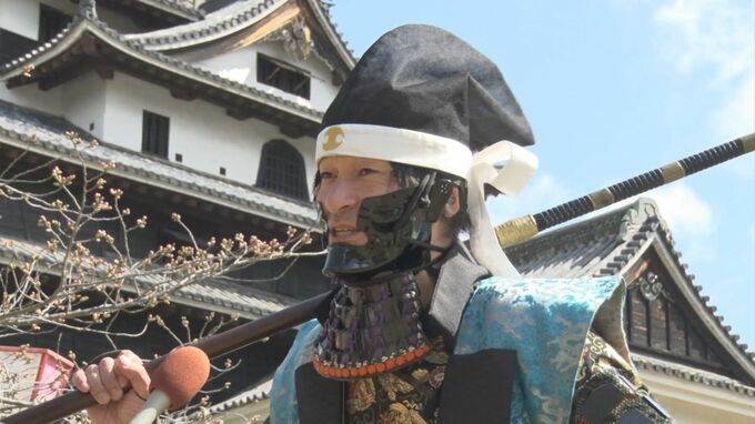 松江のサクラ満開はいつ？「武者行列」と「サクラ」なるか!?満開の時代絵巻…総勢200名の豪華絢爛な戦国時代絵巻　|　BSSニュース | BSS山陰放送