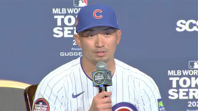 カブス・鈴木誠也「日本でのプレーすごくうれしい」ドジャースとの開幕戦「何とか結果を出す」|TBS NEWS DIG