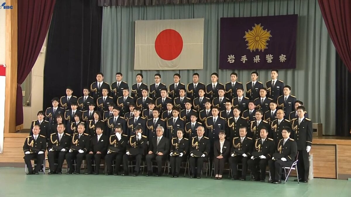 41人の新人警察官たちが最前線へ 岩手県警察学校 第99期長期課程卒業式