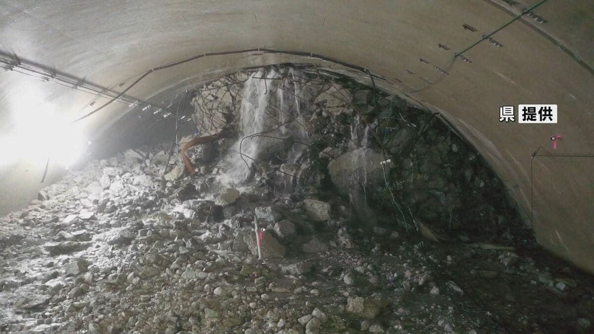 通行止め続く北薩トンネル 復旧進めるための水抜き工事にきょう着手