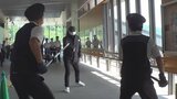「実際の駅を利用して確認できた」警察などが訓練 遠隔操作ロボットで不審物回収や不審者制圧など | 山梨のニュース | UTYテレビ山梨