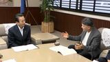 「良い連携関係がとれると期待」静岡市長が知事に公務で初の面会 津波対策やスタートアップの誘致で予算要望=静岡市 | 静岡のニュース | SBSNEWS | 静岡放送