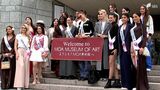 ミス・インターナショナル世界大会出場の各国代表 蒔絵の伝統技法など体験=静岡・MOA美術館 | 静岡のニュース | SBSNEWS | 静岡放送
