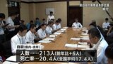 全国ワースト3位の自殺死亡率の改善に向け　宮崎県自殺対策推進本部会議　|　MRTニュース ｜ ＭＲＴ宮崎放送