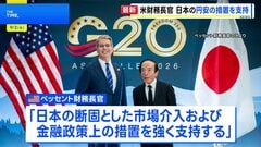 ベッセント財務長官と日銀・植田総裁が会談　行き過ぎた円安への「断固とした金融政策上の措置を強く支持」| TBS CROSS DIG with Bloomberg