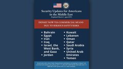 米国務省　中東ほぼ全域の米国人に速やかな退避促す「深刻な安全上のリスク」| TBS CROSS DIG with Bloomberg