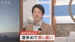 あすの天気　「雲多めで蒸し暑く」　南から暖かい空気　熱中症に注意　こまめに水分、塩分補給を　山梨|TBS NEWS DIG