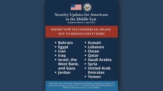 米国務省　中東ほぼ全域の米国人に速やかな退避促す「深刻な安全上のリスク」| TBS CROSS DIG with Bloomberg