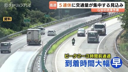 北陸のピークは5月3日・5日 早朝出発で渋滞回避と深夜割引の