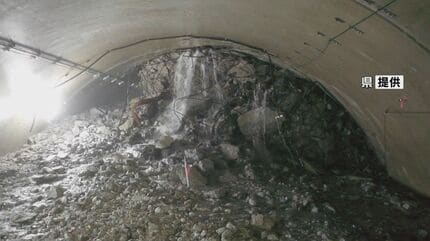 通行止め続く北薩トンネル 復旧進めるための水抜き工事にきょう着手