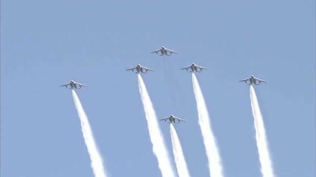 航空自衛隊「ブルーインパルス」熊本地震10年で熊本市上空へ　市長「市民の心に残る節目の瞬間を期待」|TBS NEWS DIG
