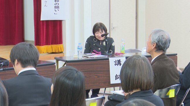 戦後80年 平和について考える 戦争で命を落とした学生の手記「きけわだつみのこえ」編集者の娘・中村はるねさんが講演|TBS NEWS DIG