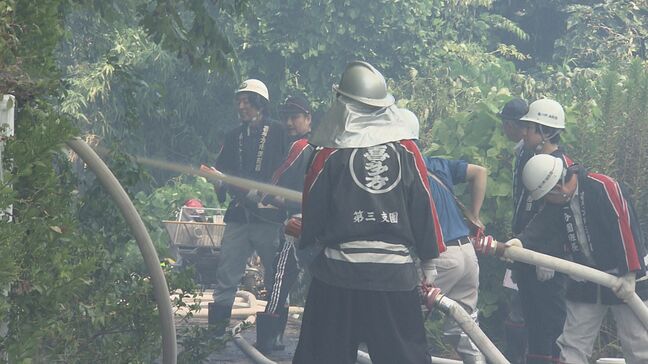 「隣の家が燃えている」白昼に空き家全焼 火の気なく出火原因捜査 福島・喜多方市|TBS NEWS DIG