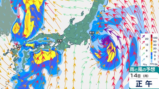 台風5号（ナーリー）が発生　北上し、14日は東日本や北日本に接近　関東地方で「警報級の暴風」「警報級の大雨」となる可能性　北海道を直撃する可能性も|TBS NEWS DIG